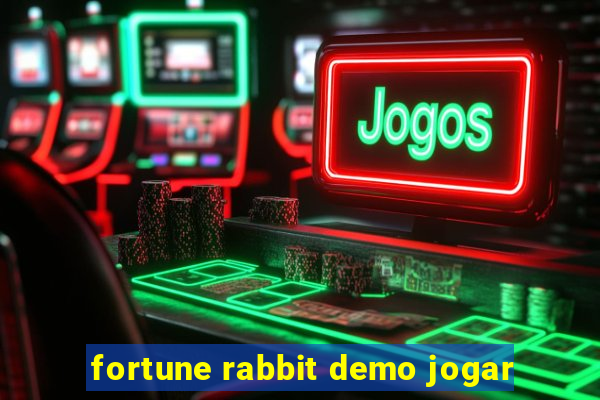 fortune rabbit demo jogar